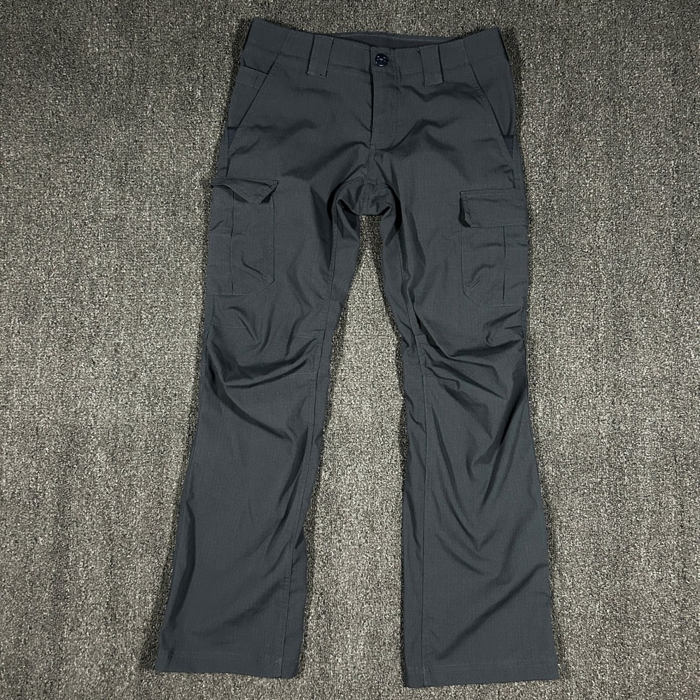 Under Armour Storm 1 Cargo Pants Womens 8 Gray Excellent Tactical Loose Fit